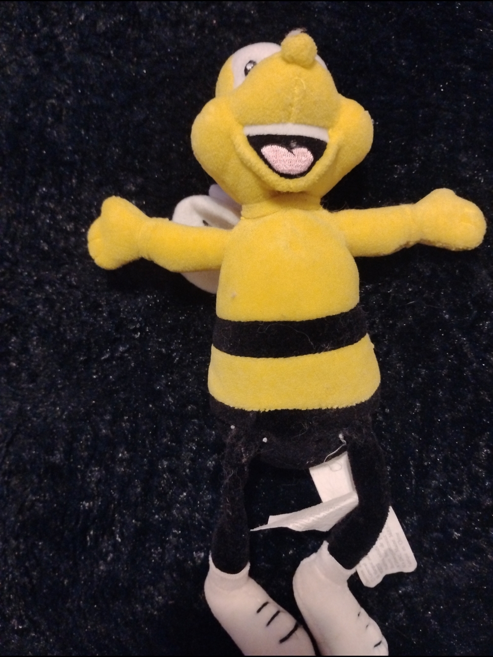 Cheerios Bee Yellow and Black Bee Plush Character